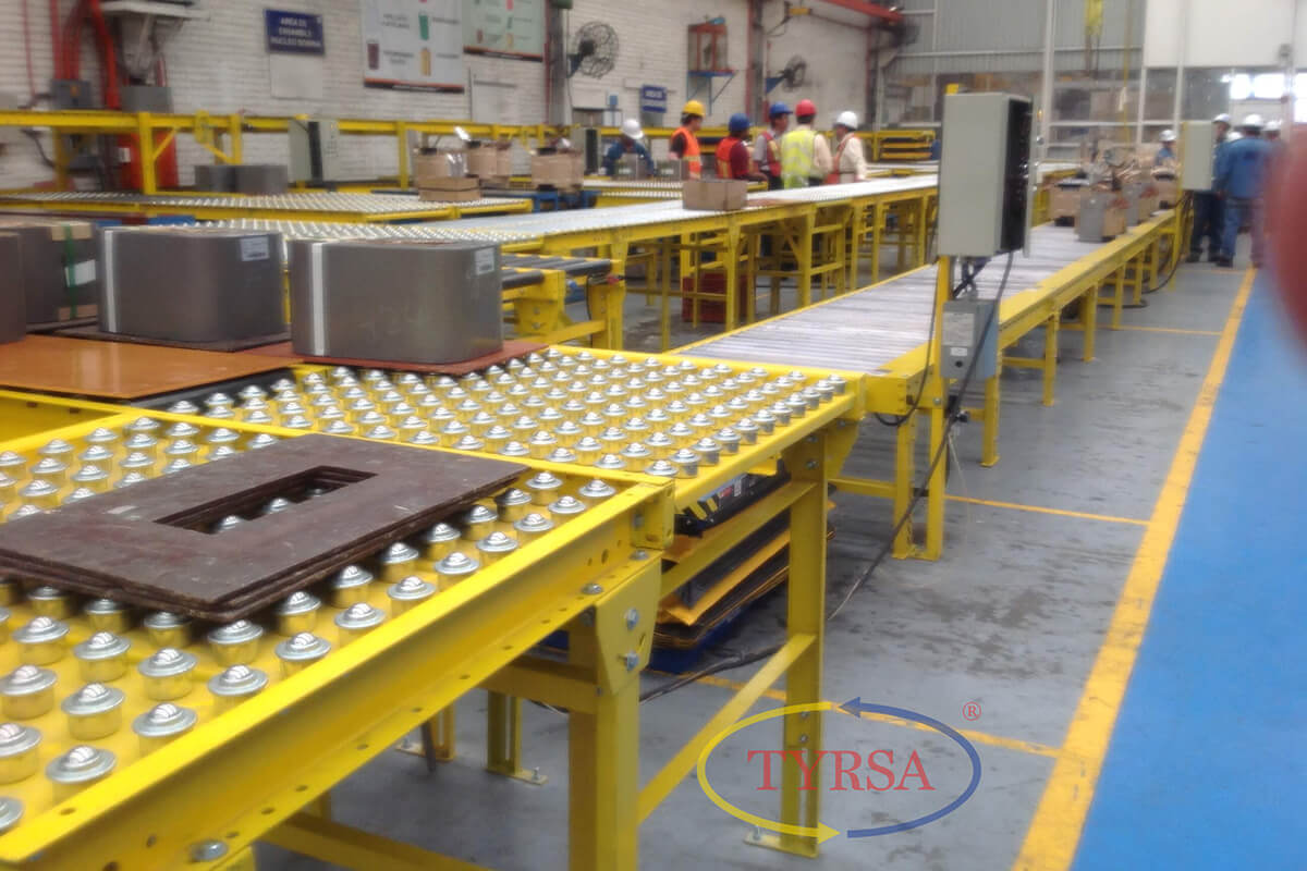 Bandas Transportadoras para Líneas de Ensamble Bandas Transportadoras para Líneas de Ensamble